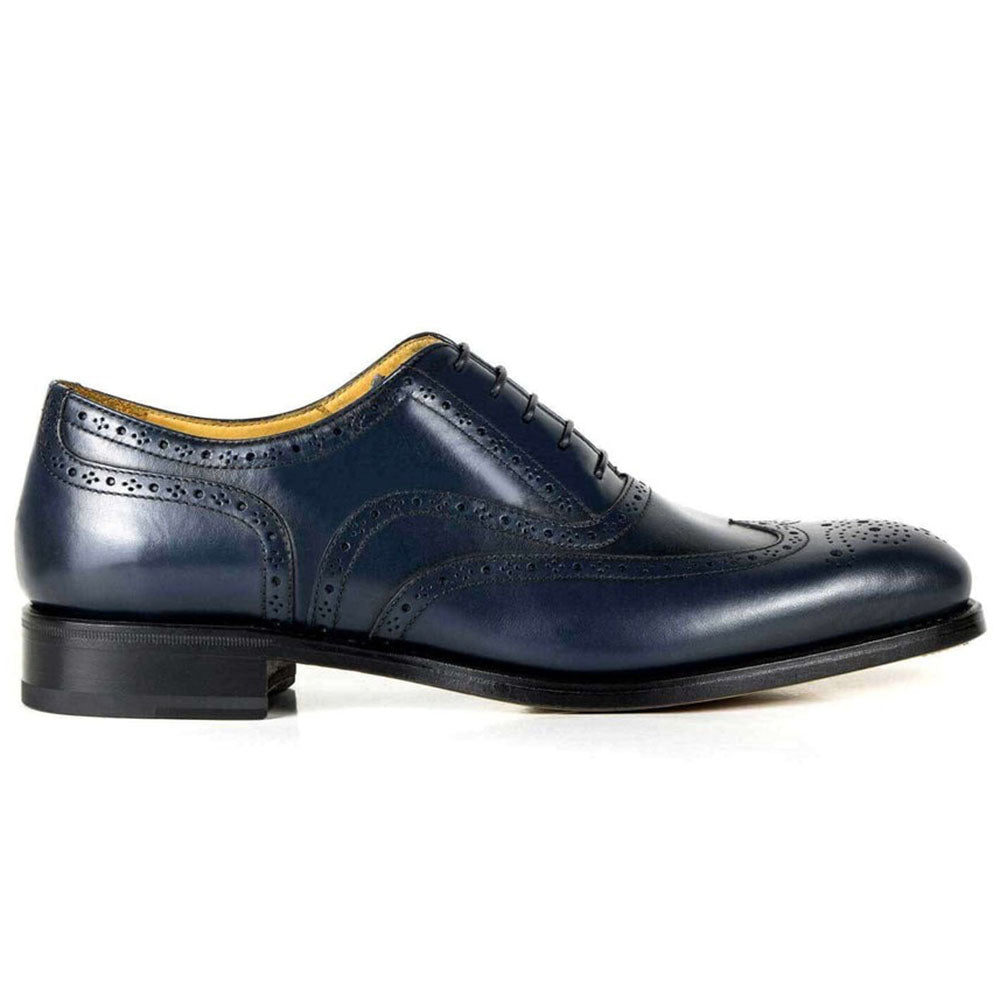 Il Gergo Luton Wingtip Polished Blue