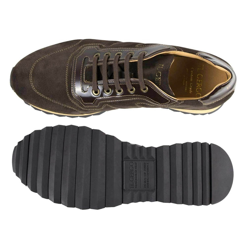 Il Gergo Mariano Sneakers Suede/ Brushed Expresso