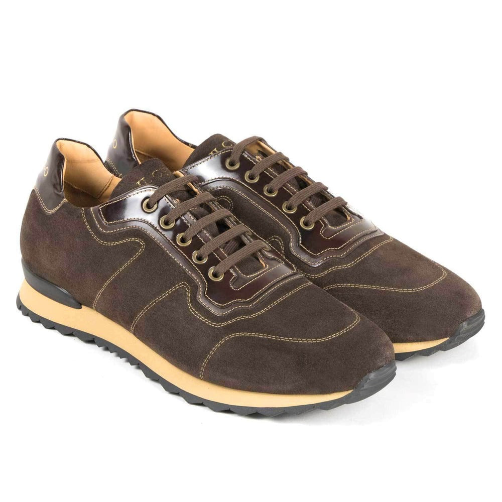 Il Gergo Mariano Sneakers Suede/ Brushed Expresso