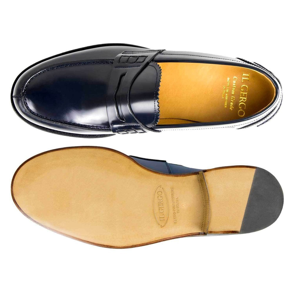 Il Gergo Mate Mocassin Book Blue