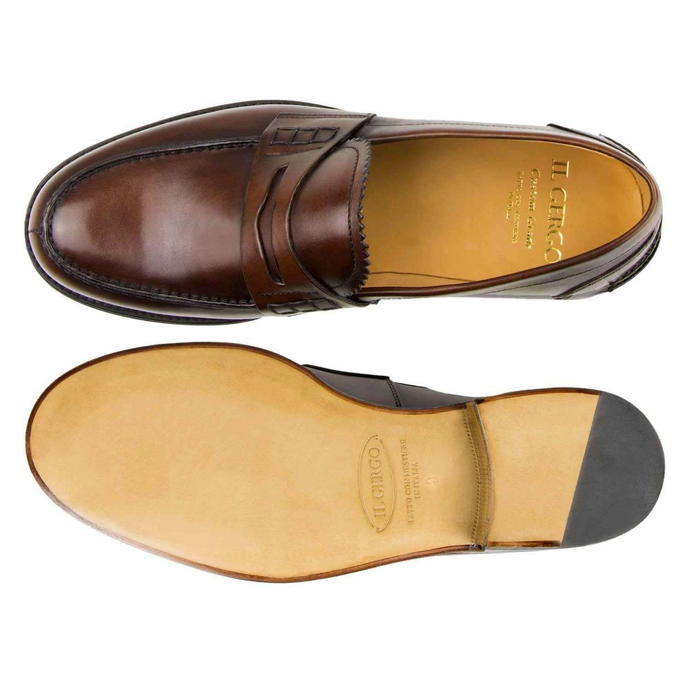 Il Gergo Mate Mocassin Deco Dark Brown