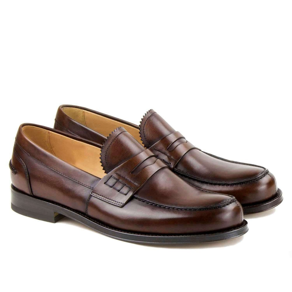 Il Gergo Mate Mocassin Deco Dark Brown