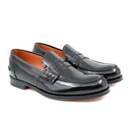 Il Gergo Mate Mocassin Shiny Black