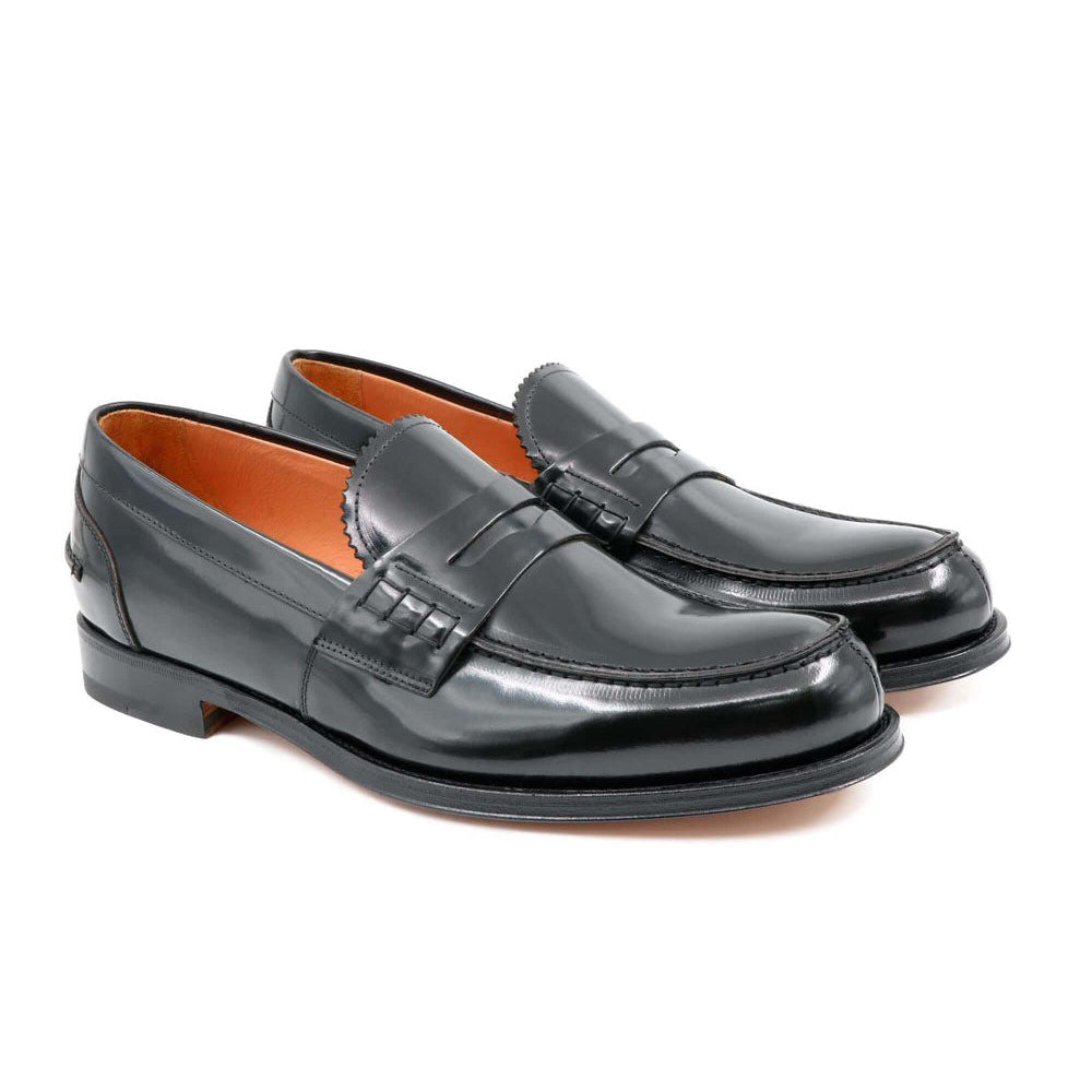 Il Gergo Mate Mocassin Shiny Black