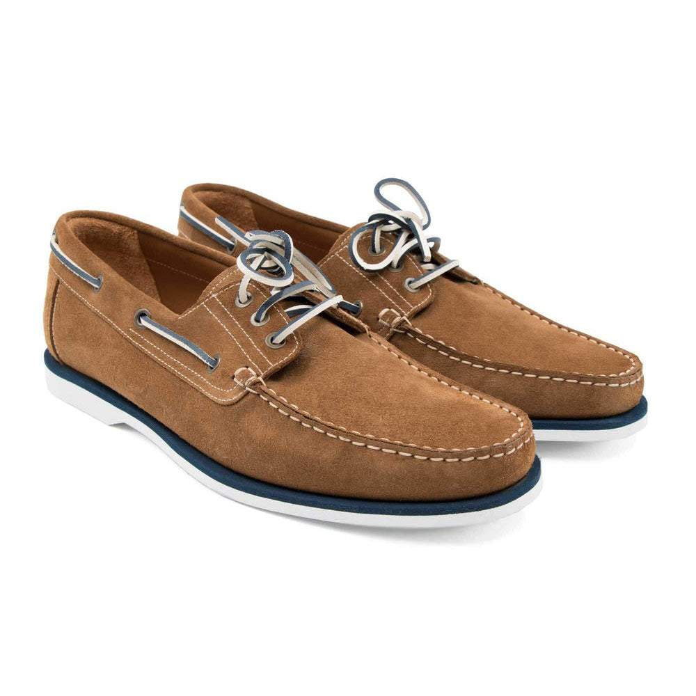 Il Gergo Nathan Boat Shoes Reversed Sand