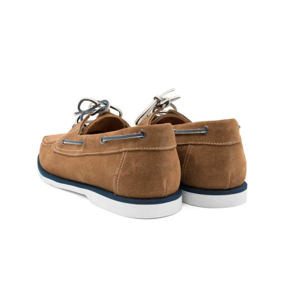 Il Gergo Nathan Boat Shoes Reversed Sand