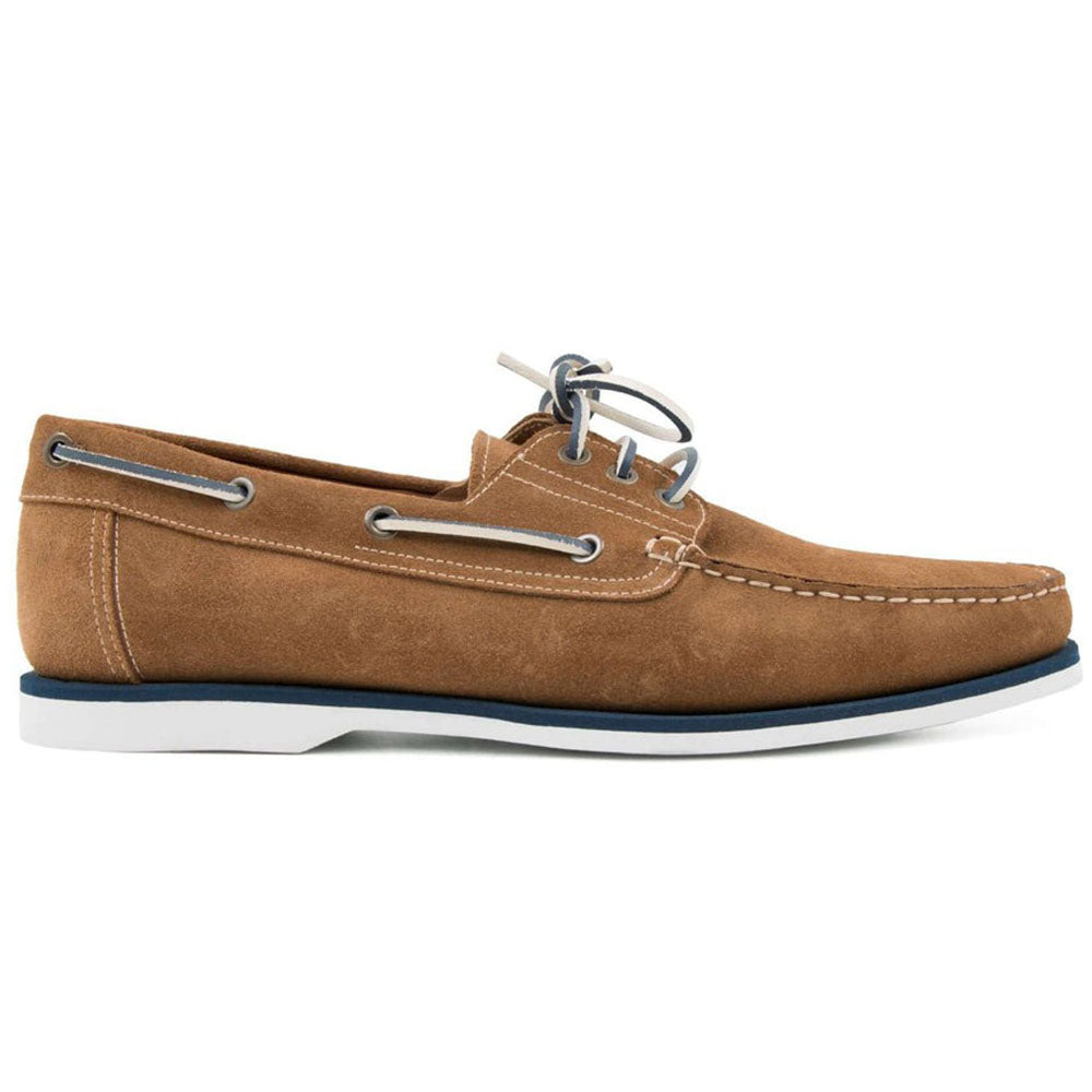 Il Gergo Nathan Boat Shoes Reversed Sand