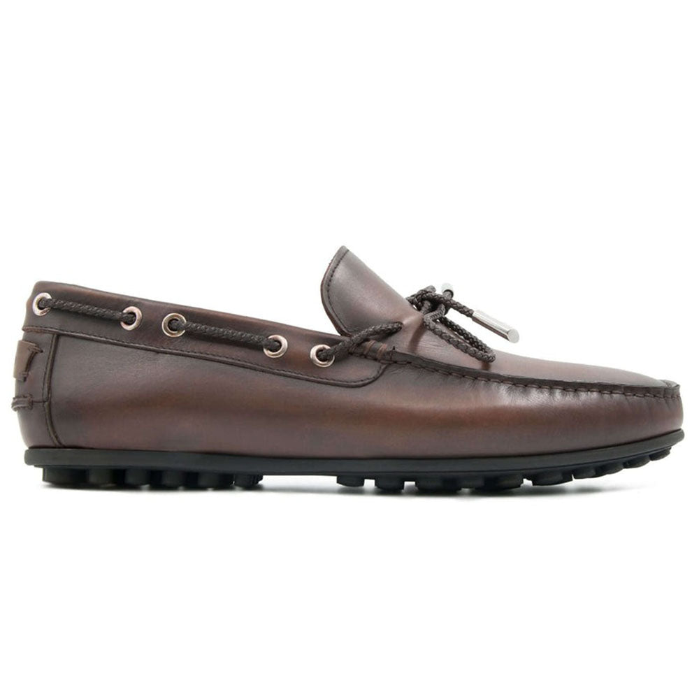Il Gergo Niko Moccasin Deco Expresso