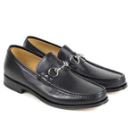 Il Gergo Nuccio Horsebit Loafers Polished Black