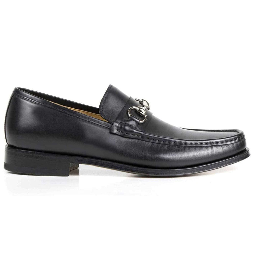 Il Gergo Nuccio Horsebit Loafers Polished Black
