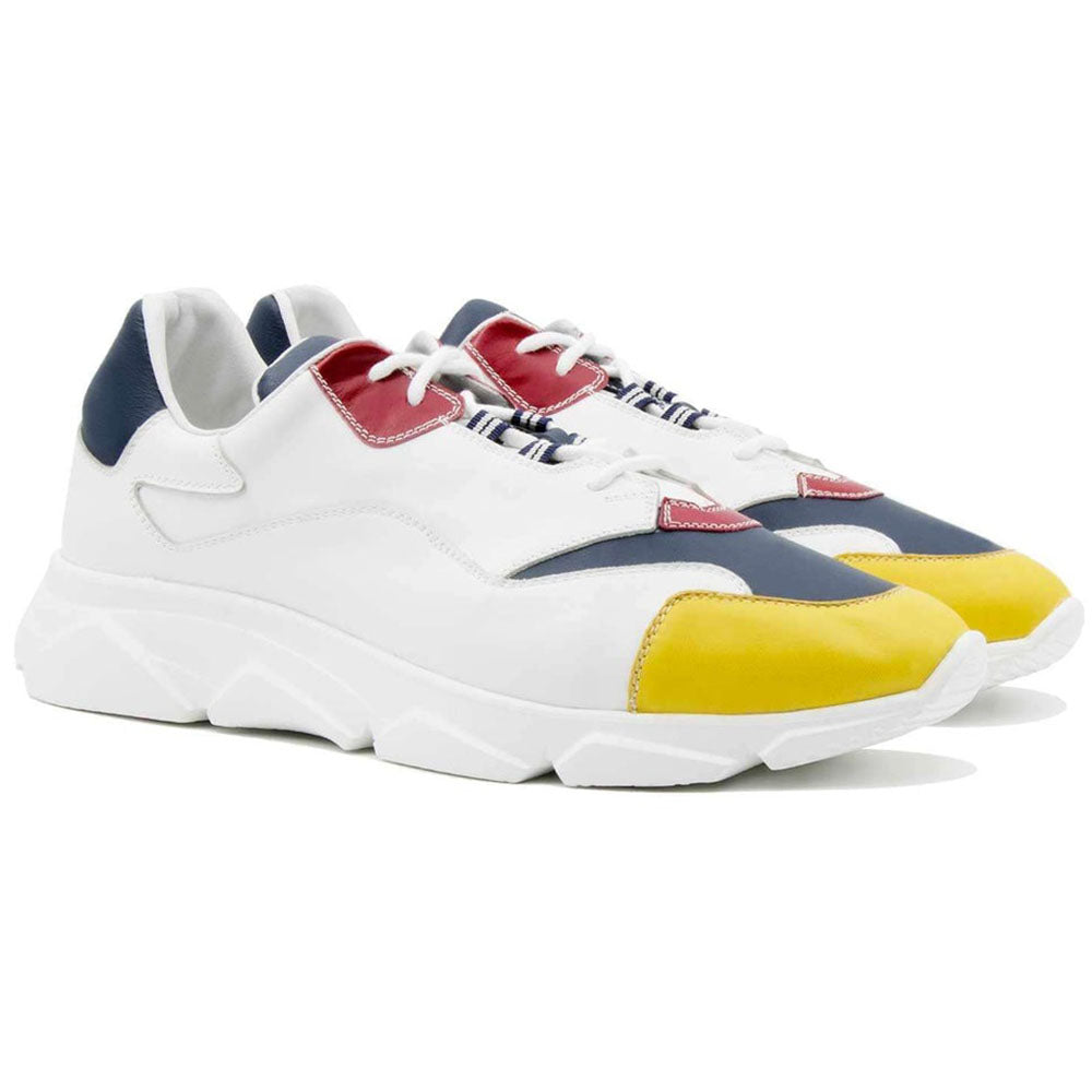 Il Gergo Nuzzo Hi-Top Sneakers Calfskin Hot Moon