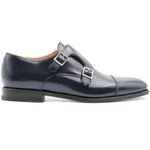 Il Gergo Officer Blake Double Monkstrap Book Blue