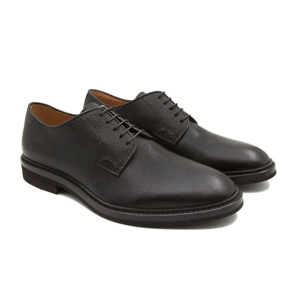 Il Gergo Oregon Derby Shoes Grain Coffee