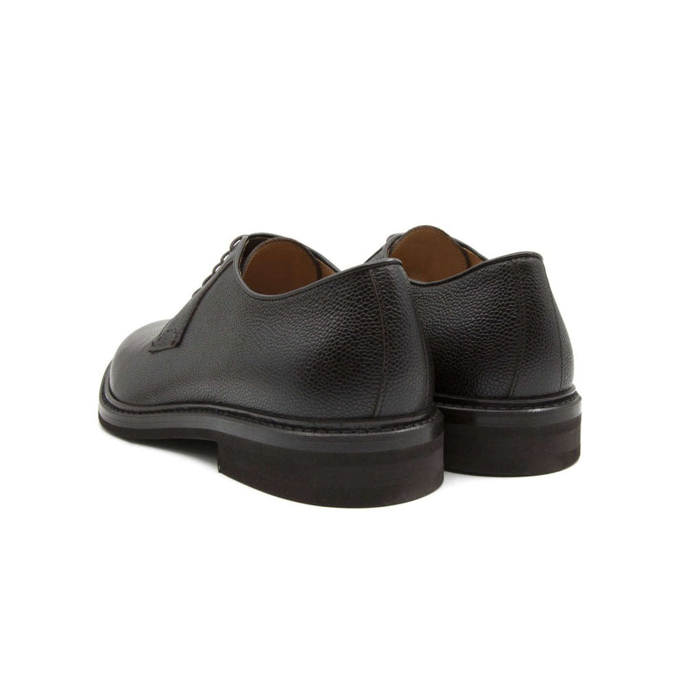 Il Gergo Oregon Derby Shoes Grain Coffee