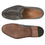 Il Gergo Pierre Braided Moccasin Bufalo Rinde