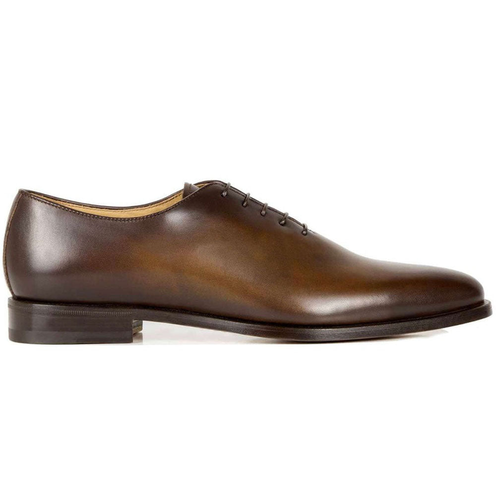 Il Gergo Recanati Wholecut Shoes Deco Dark Brown | MensDesignerShoe.com