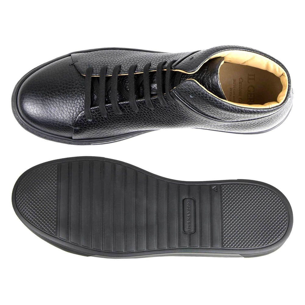 Il Gergo Rodio Hi-Top Sneakers Grain Black