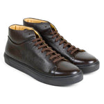 Il Gergo Rodio Hi-Top Sneakers Grain Coffee