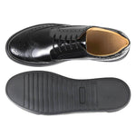 Il Gergo Sergeant Wingtip Sneakers Book Black