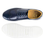 Il Gergo Sergeant Wingtip Sneakers Polished Blue