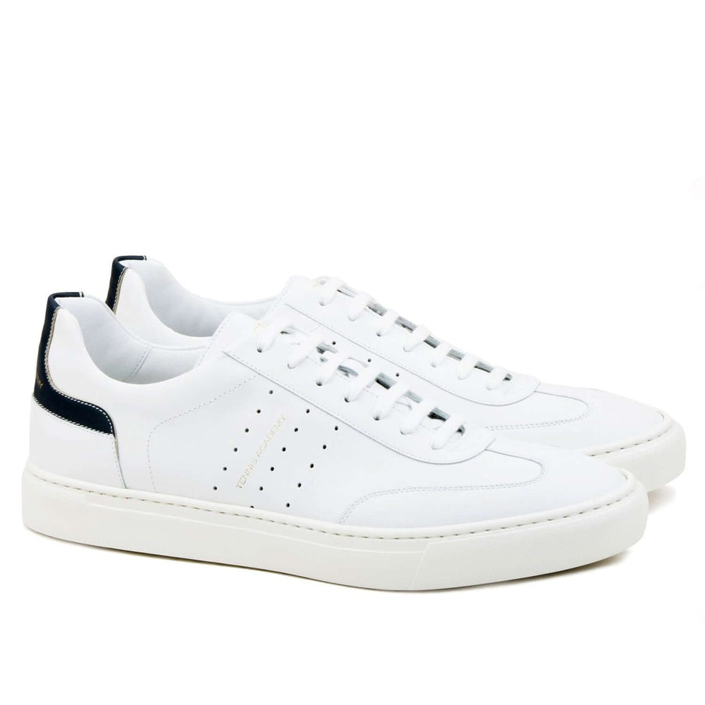 Il Gergo Shapo Sneakers Calfskin / Deco White / Blue