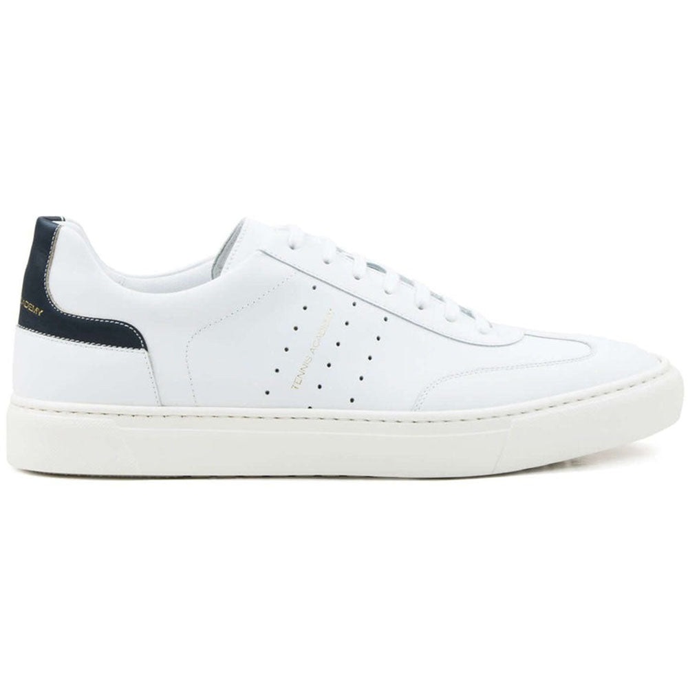 Il Gergo Shapo Sneakers Calfskin / Deco White / Blue