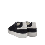 Il Gergo Shapo Sneakers Suede Blue Panna
