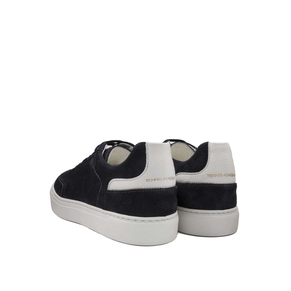 Il Gergo Shapo Sneakers Suede Blue Panna