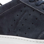 Il Gergo Shapo Sneakers Suede Blue Panna