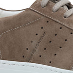 Il Gergo Shapo Sneakers Suede Tabacco Panna