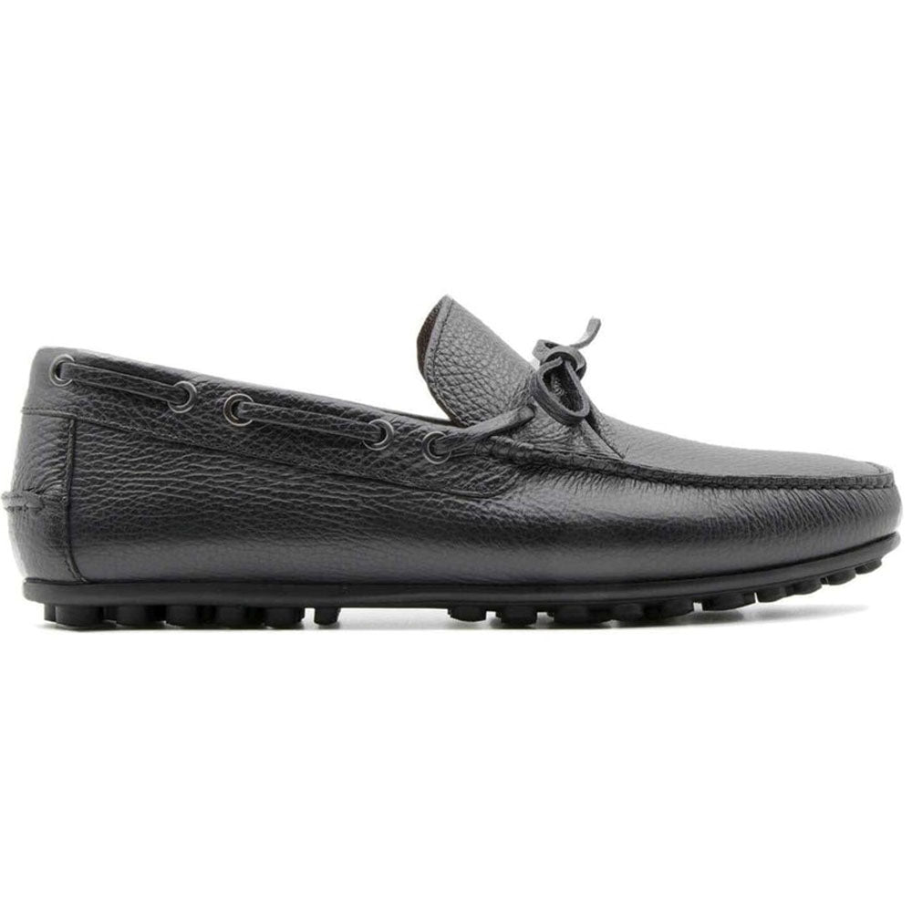 Il Gergo Shuma Driver Moccasin Grain Black