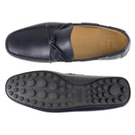 Il Gergo Shuma Driver Moccasin Grain Blue
