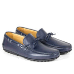 Il Gergo Shuma Driver Moccasin Grain Blue
