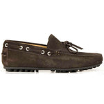 Il Gergo Shuma Driver Moccasin Suede Coffee
