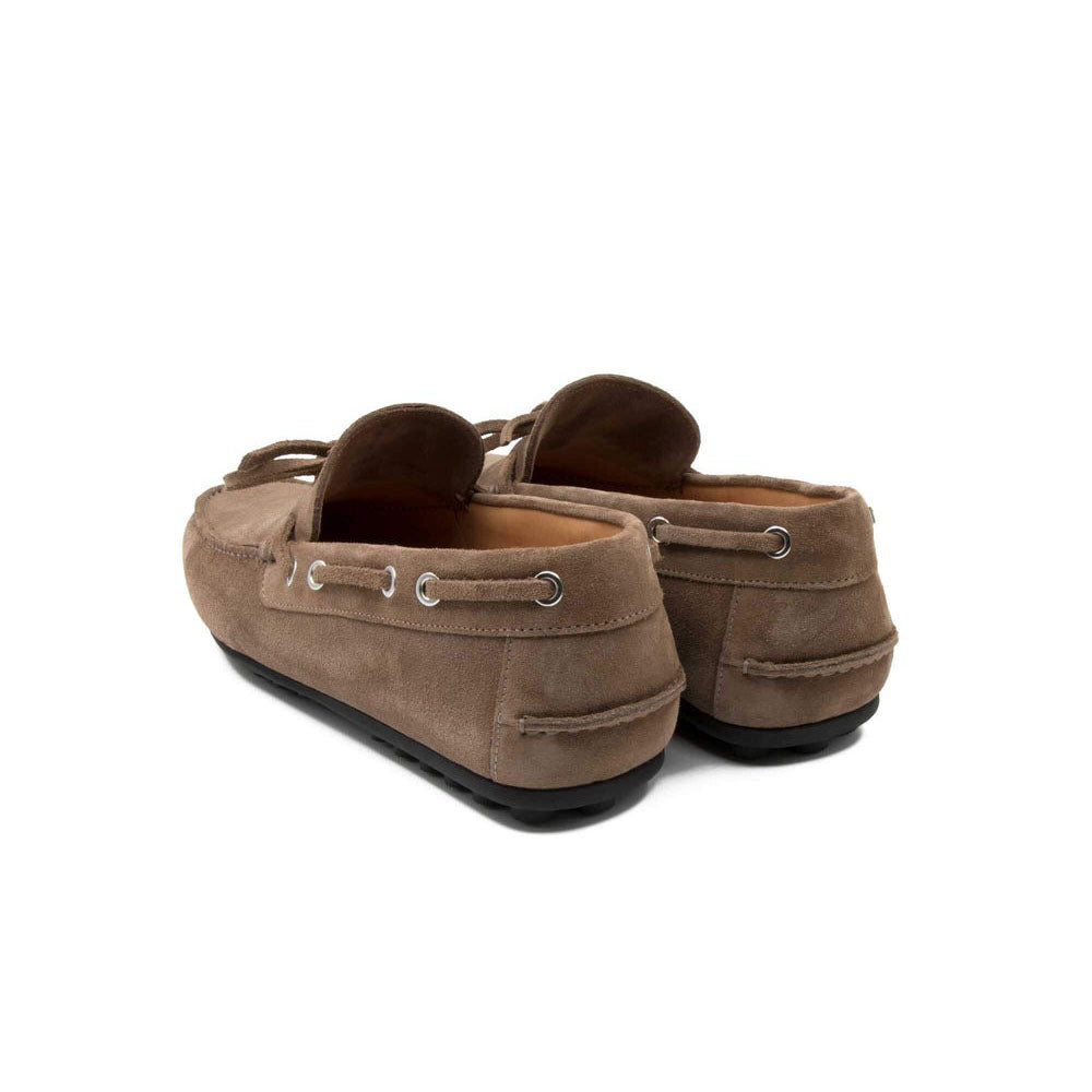 Il Gergo Shuma Driver Moccasin Suede Tabacco