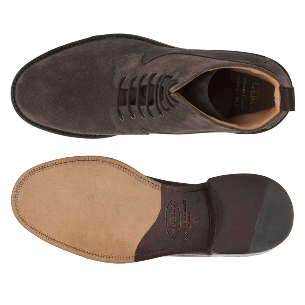 Il Gergo Stonehedge Boots Suede Kudu Flint