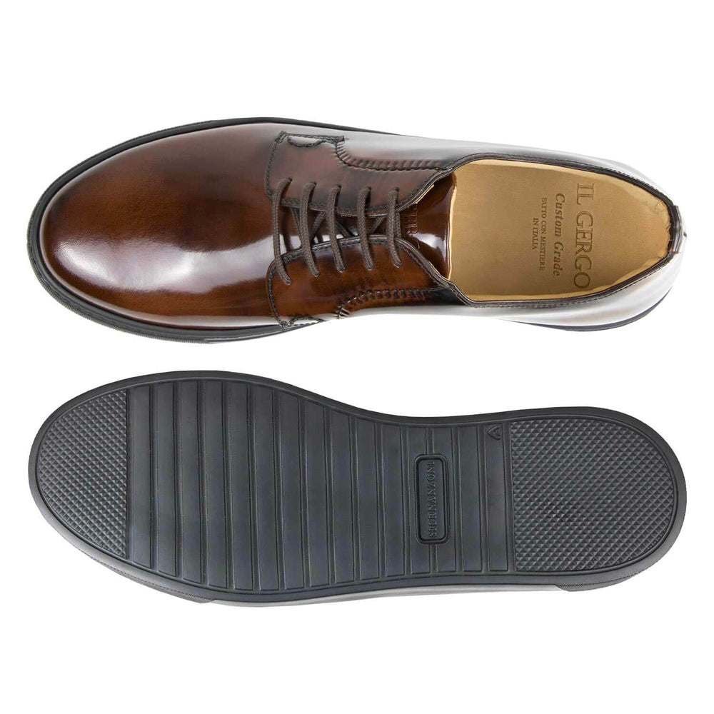 Il Gergo Strutton Sneakers Book Dark Brown