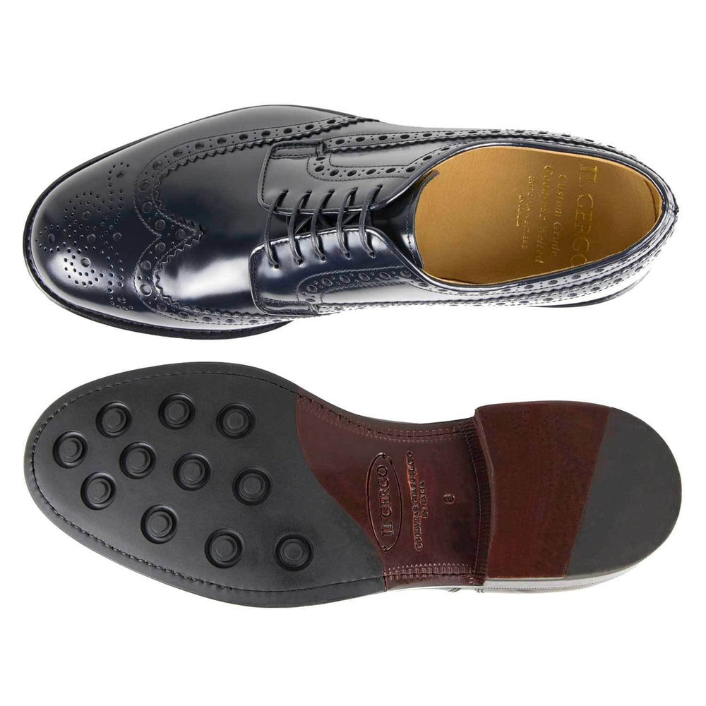 Il Gergo Supervisor Wingtip Brogues Book Blue