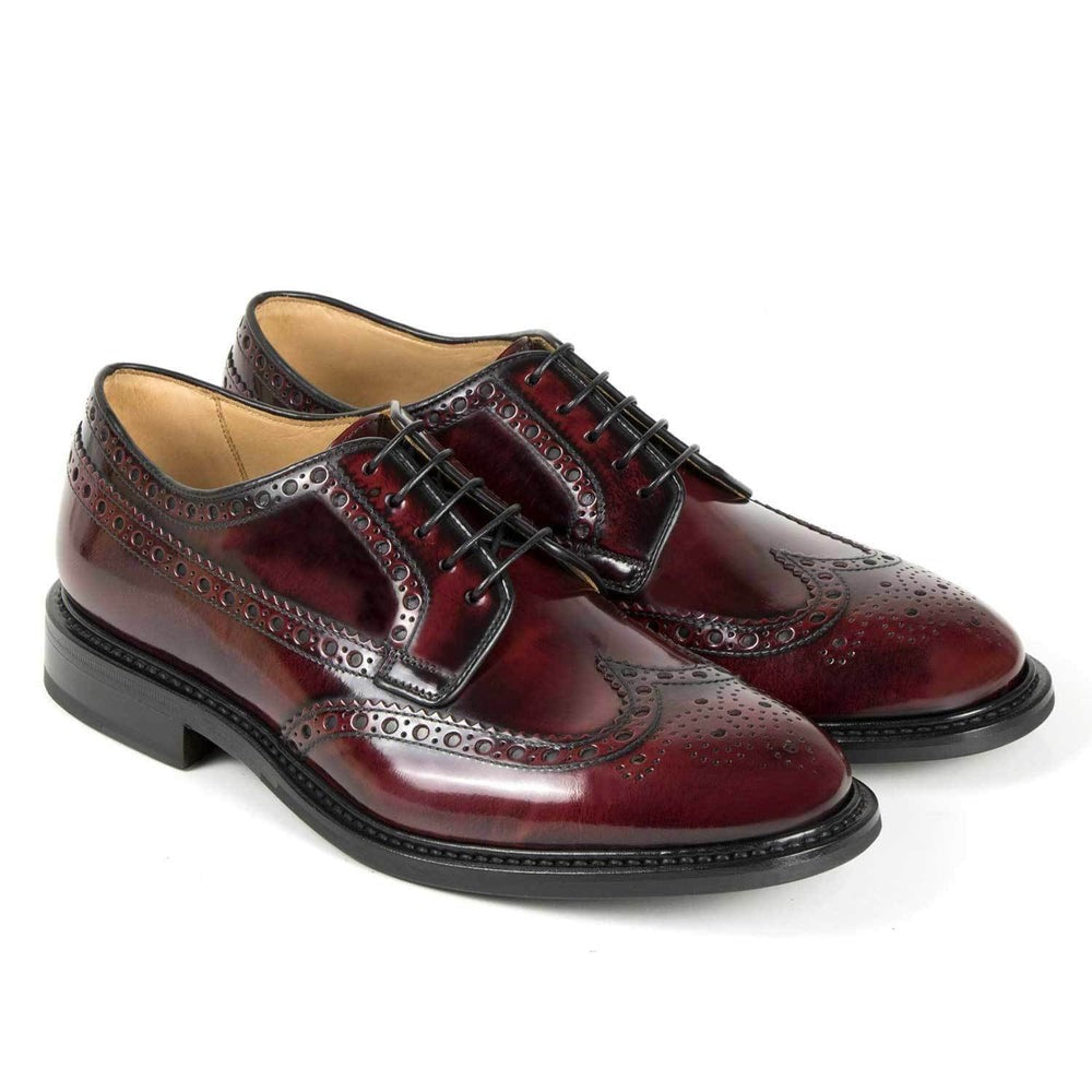 Il Gergo Supervisor Wingtip Brogues Book Burgundy