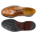 Il Gergo Supervisor Wingtip Brogues Brushed Ambra