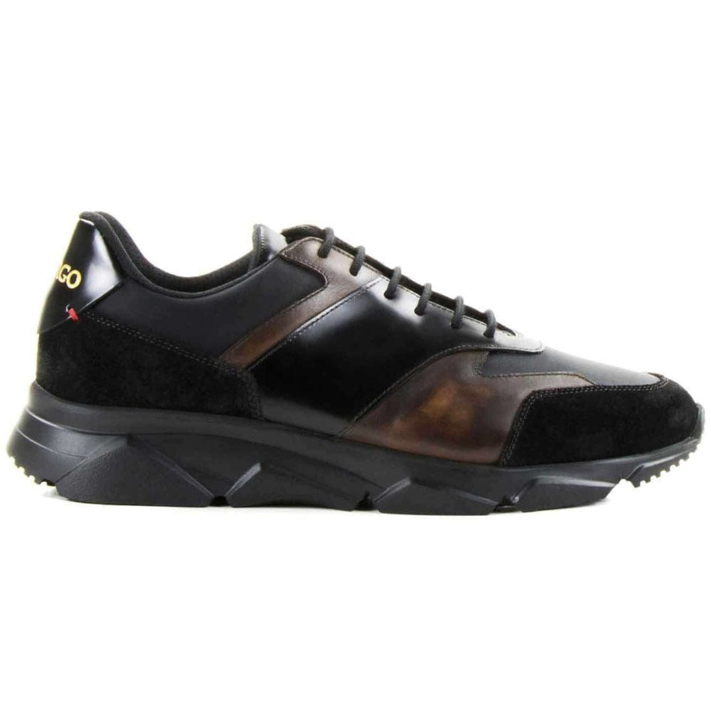 Il Gergo Toro Sneakers Multi/ Deco Black/ Espresso | MensDesignerShoe.com