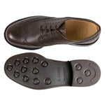 Il Gergo Tricky Wingtip Derby Grain Dark Brown