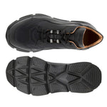 Il Gergo Zero Hi-Top Sneakers Calfskin Black