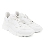 Il Gergo Zero Hi-Top Sneakers Calfskin White