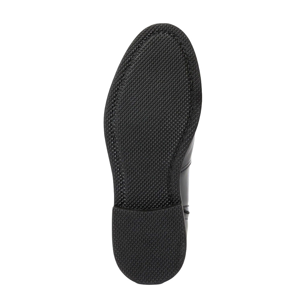 Aquatalia Palmiro Leather Zipper Boot Black