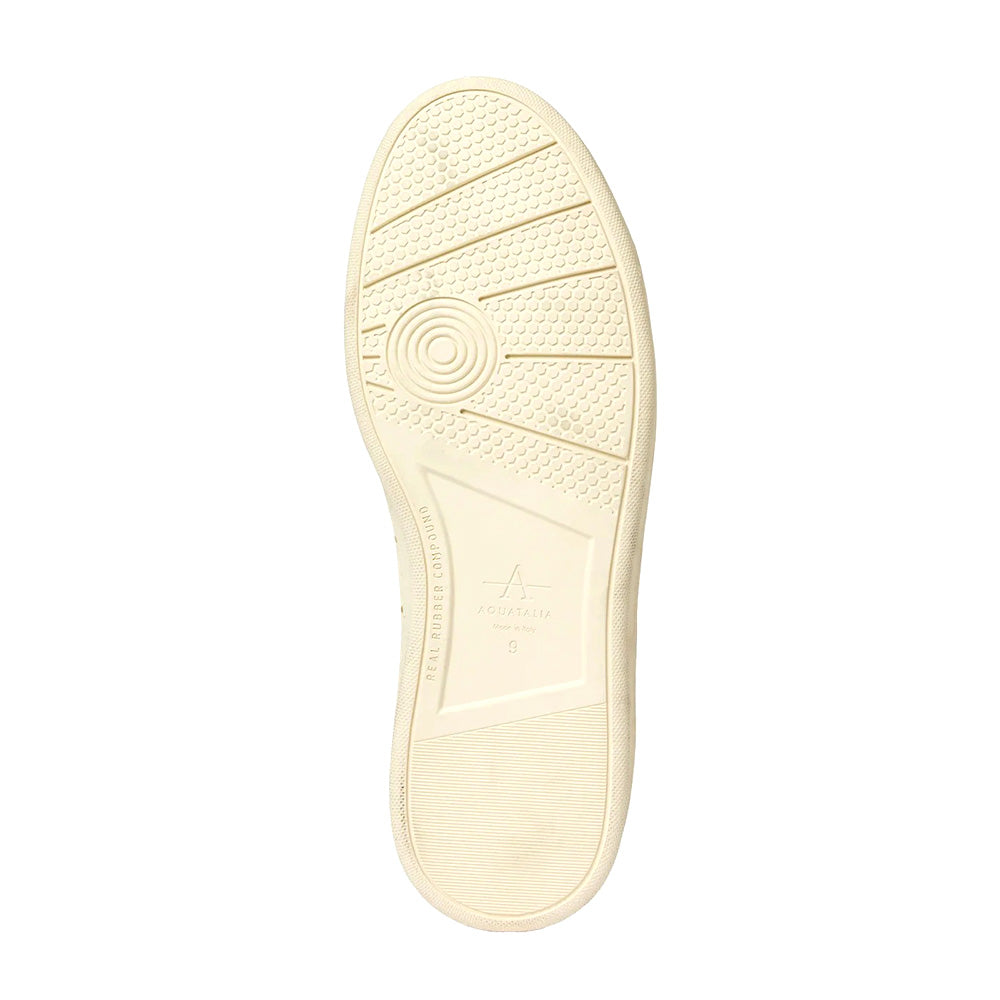 Aquatalia Brivio Leather Sneaker Brown