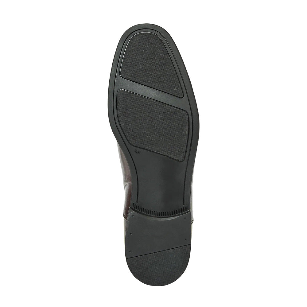 Aquatalia Centro Calfskin Leather Cap Toe Oxford Dark Brown