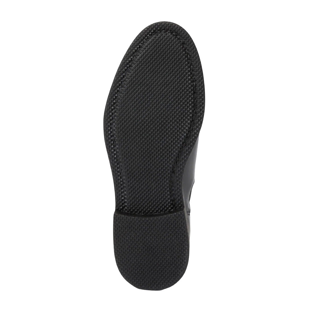 Aquatalia Prospero Leather Chelsea Boot Black