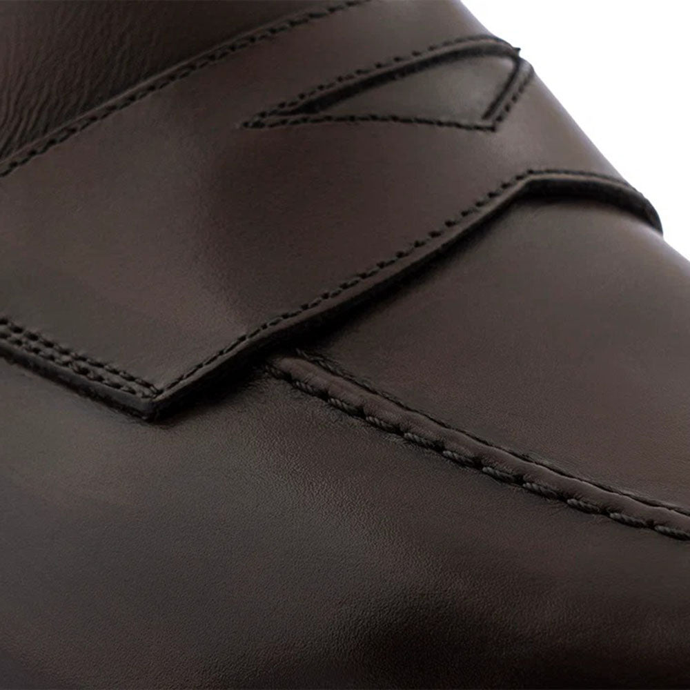 Harris Firenze 1913 Full Grain Leather Moccasin Dark Brown