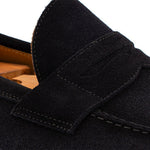 View product image 6: Harris Firenze 1913 Terni Suede Penny Moccasin Blue